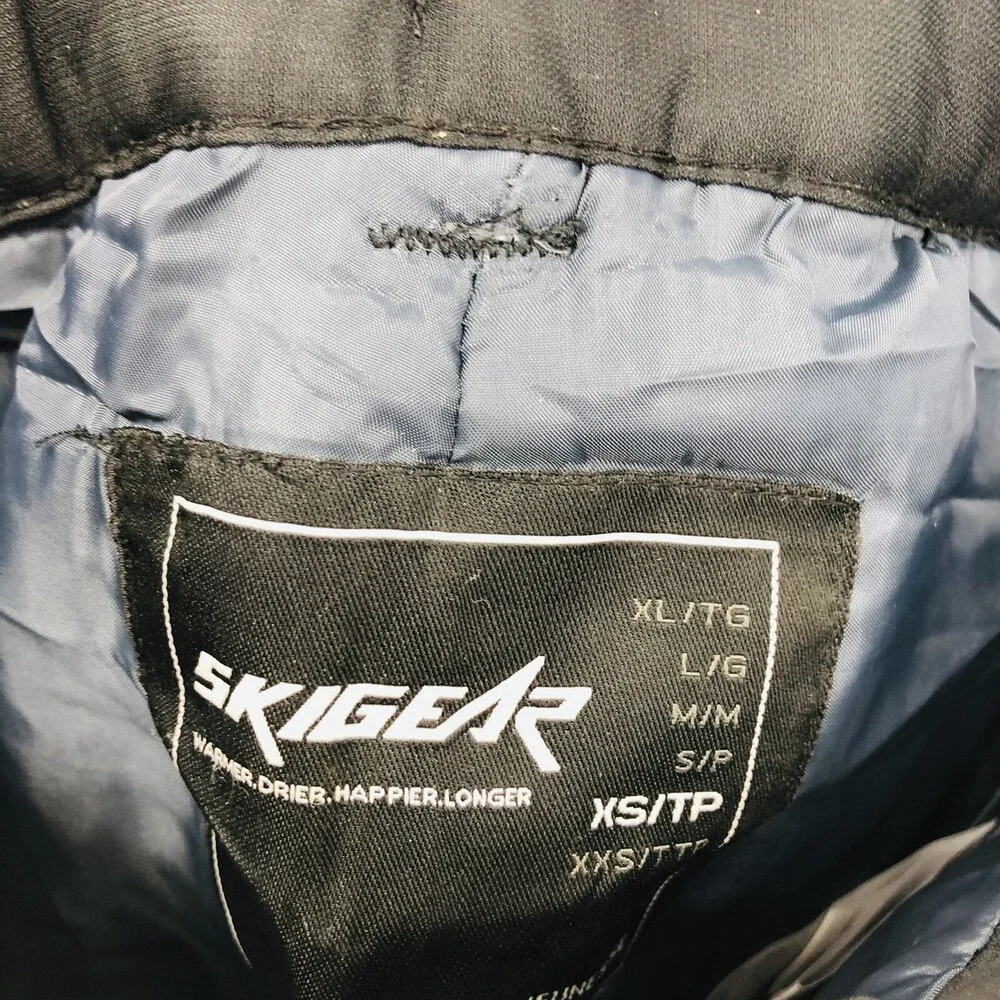 SkiGear by Arctix Youth Snow Pants Black Size XS Snowboarding Sledding Skiing